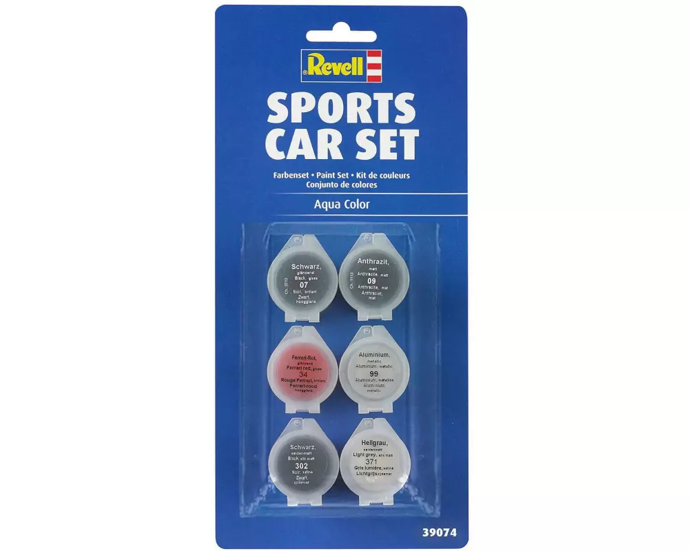 Revell Acrylfarbe Sports Car 39 074 Set