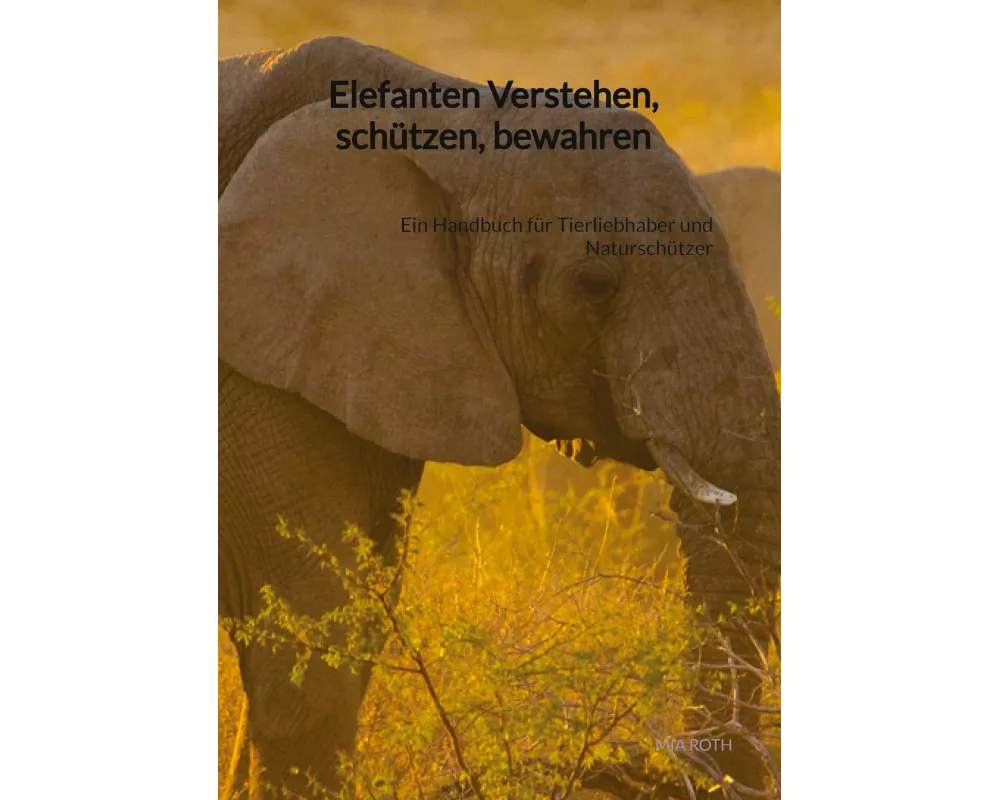Elefanten Verstehen, schützen, bewahren