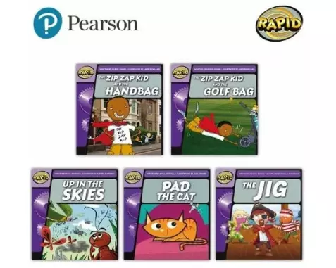 Intervention Rapid Phonics Print Pack (single copy of every reader plus Teacher Guides and wallchart)