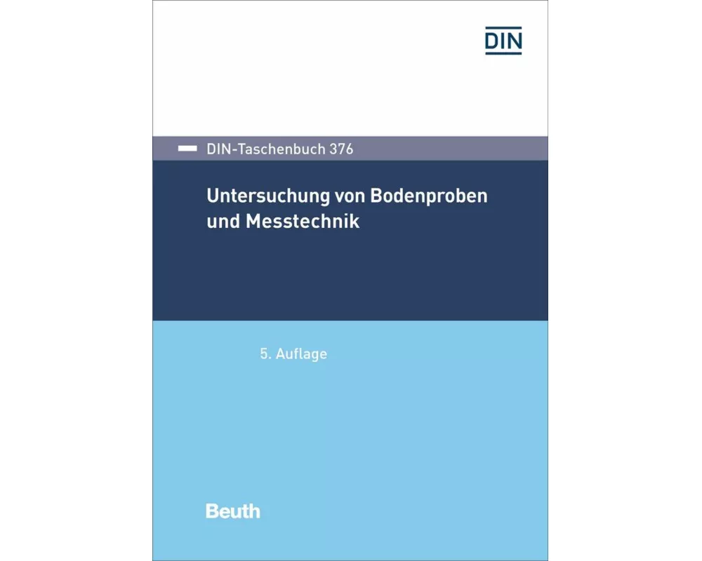Untersuchung von Bodenproben und Messtechnik