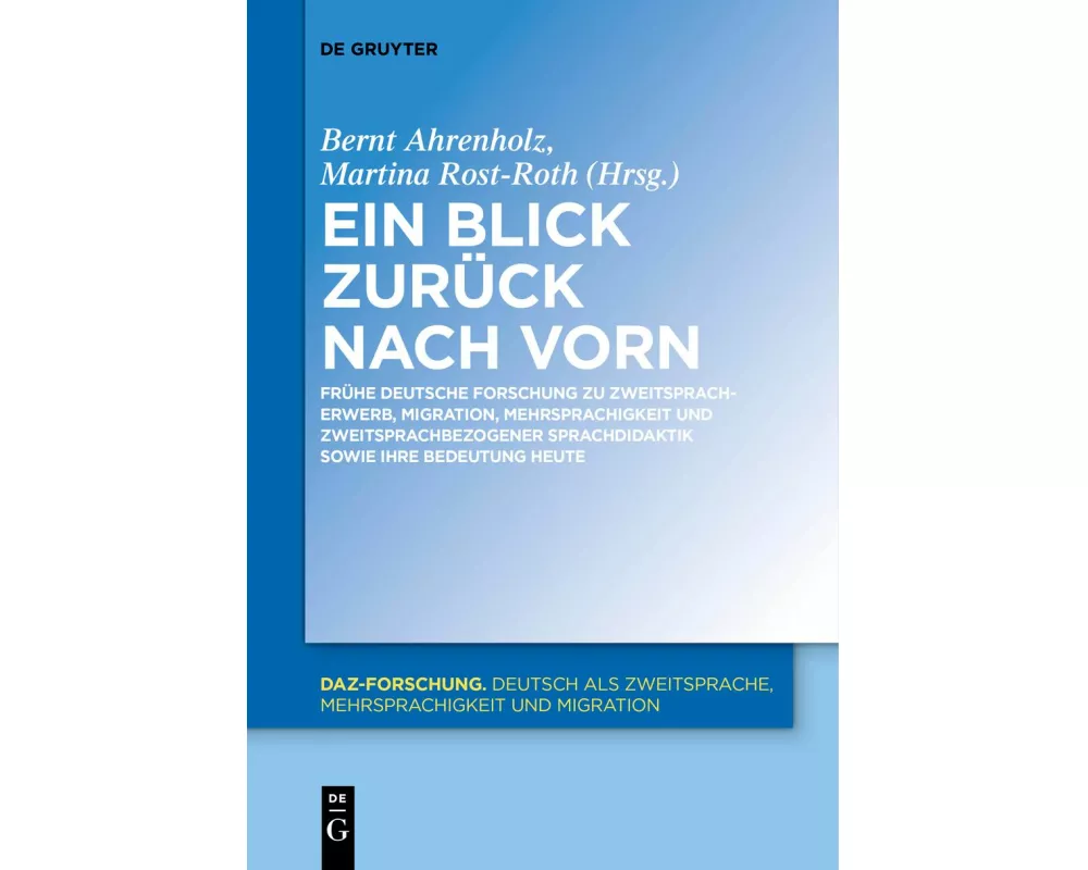 Ein Blick zurück nach vorn