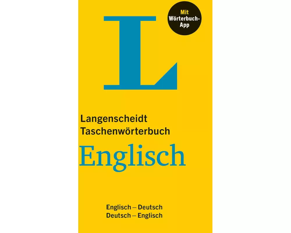 Langenscheidt Taschenwörterbuch Englisch