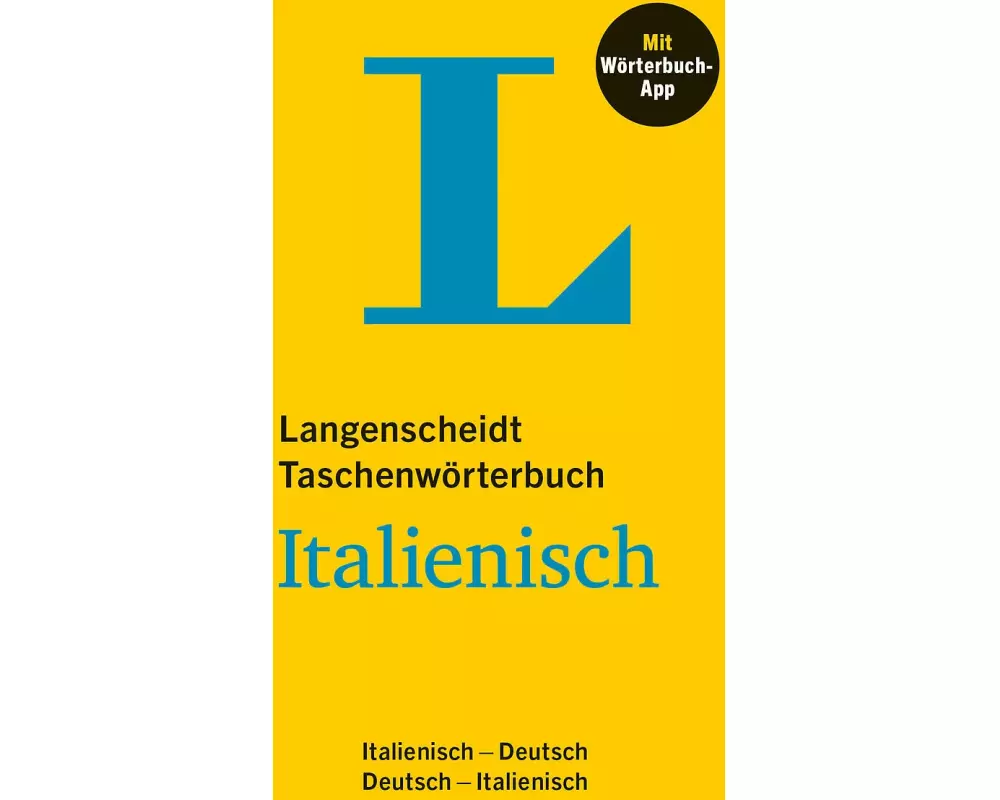 Langenscheidt Taschenwörterbuch Italienisch