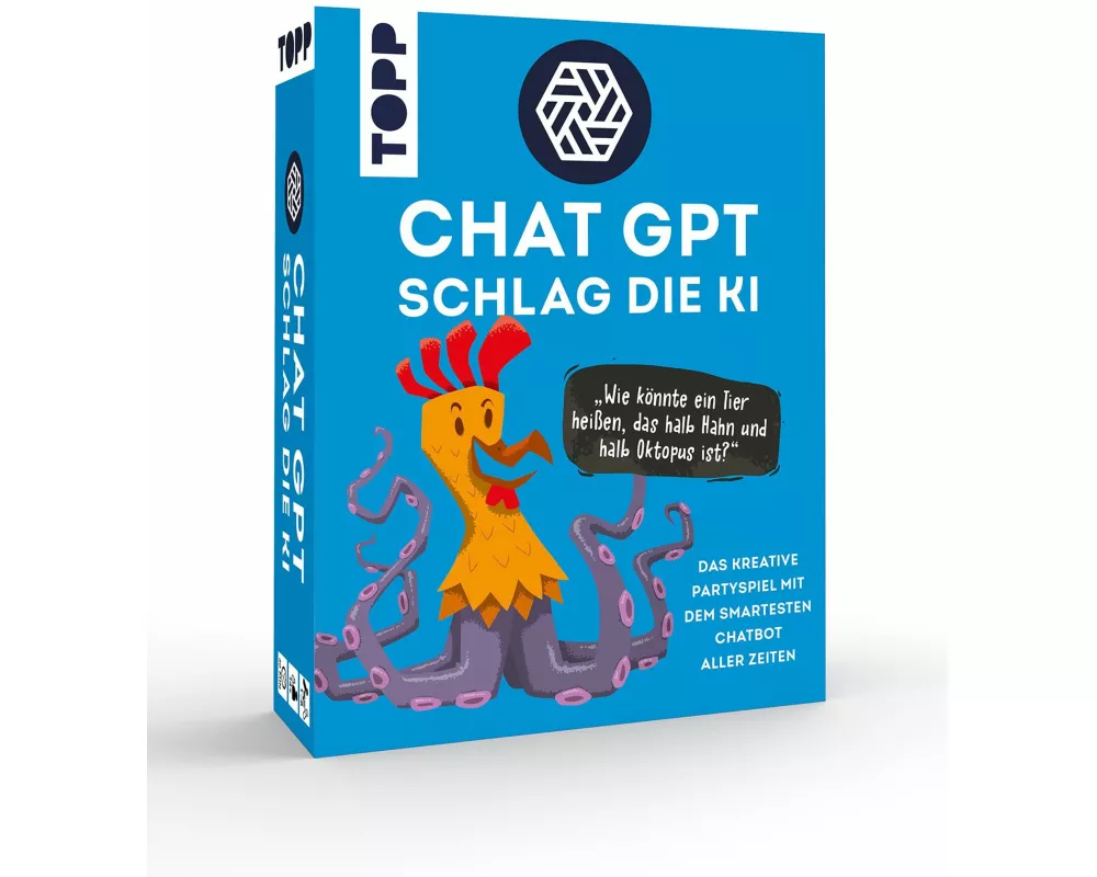ChatGPT – Schlag die KI. Das kreative Partyspiel mit dem smartesten Chatbot aller Zeiten