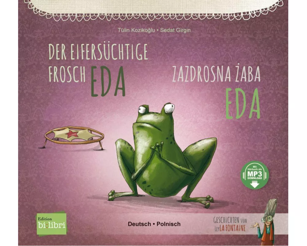 Der eifersüchtige Frosch Eda (Deutsch-Polnisch)
