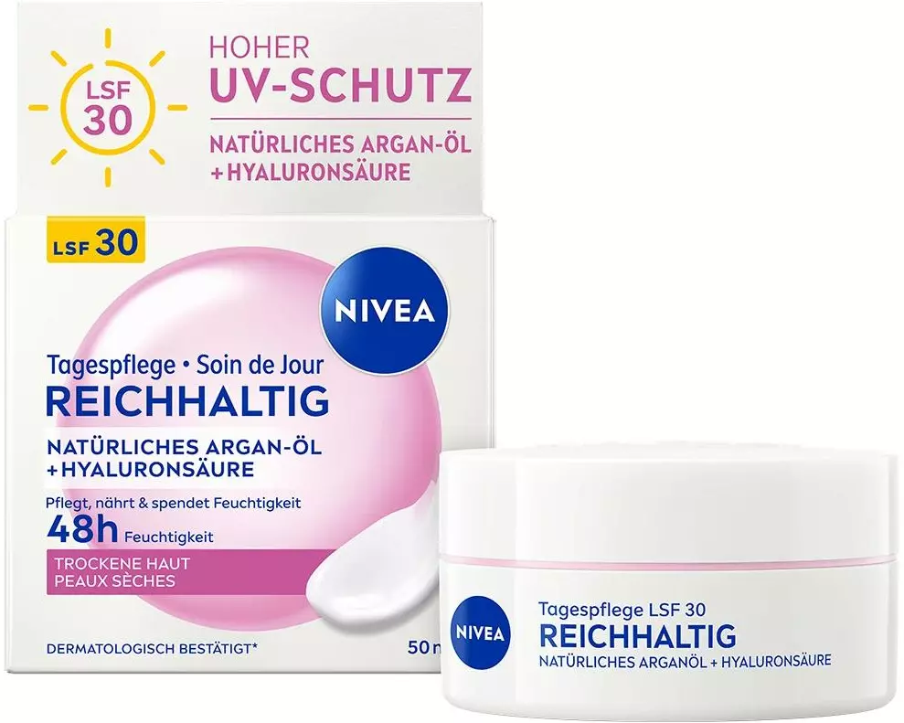 NIVEA Tagescrème Reichhaltig LSF 30 50 ml