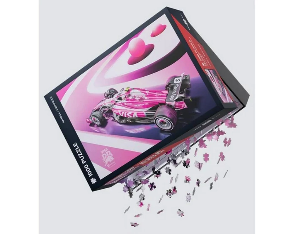 Automobilist Puzzle Red Bull Visa Cash App F1 L. Lawson 1000 Teile