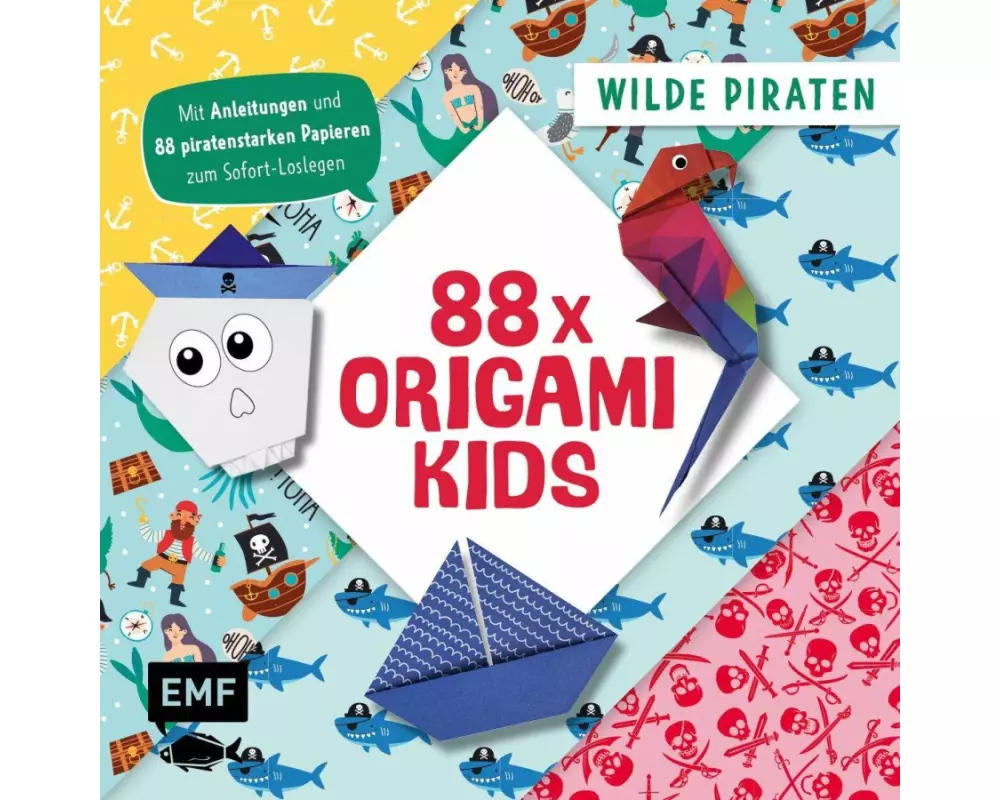 88 x Origami Kids – Wilde Piraten