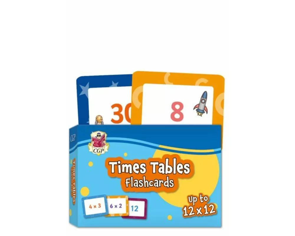 Times Tables Flashcards: perfect for learning the 1 to 12 times tables