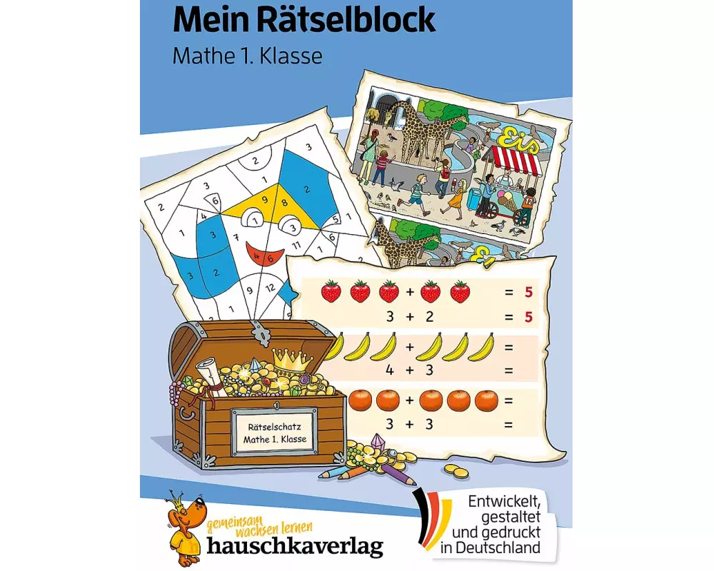 Mein Rätselblock Mathe 1. Klasse