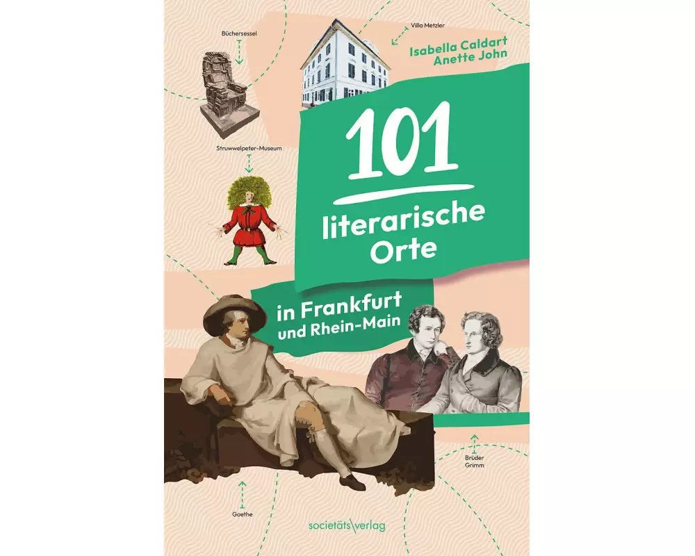 101 literarische Orte in Frankfurt und Rhein-Main