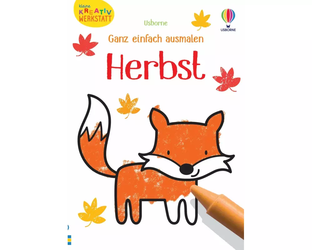 Kleine Kreativ-Werkstatt - Ganz einfach ausmalen: Herbst