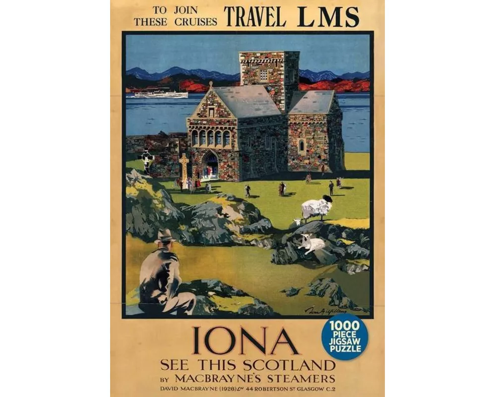 The Iona Abbey Jigsaw Puzzle