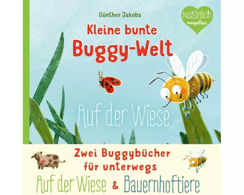Kleine bunte Buggy-Welt - Auf der Wiese & Bauernhoftiere