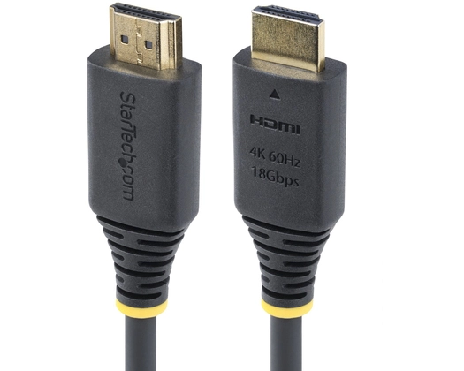 StarTech.com HDMI2-CABLE-4K60-8F HDMI cable 2,4 m HDMI Typ A (Standard) Schwarz