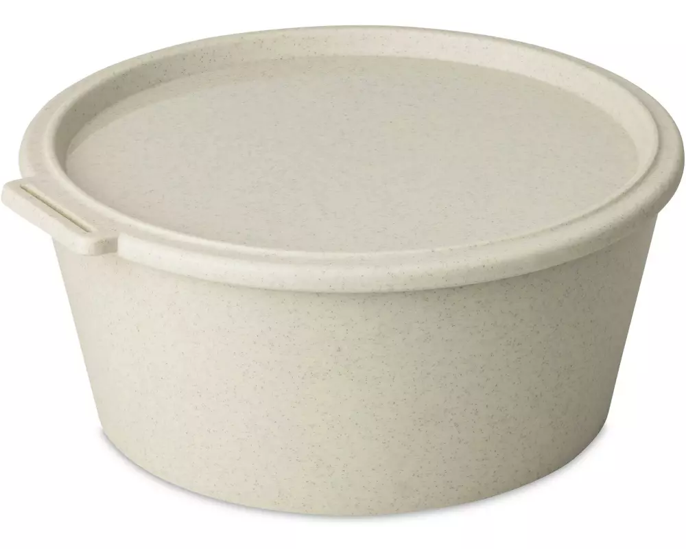 Koziol Schale Move Box mit Deckel 2.2 l, Beige