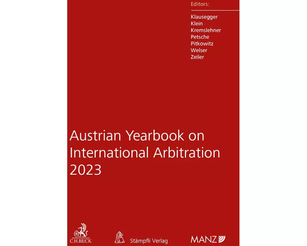 Austrian Yearbook on International Arbitration 2023