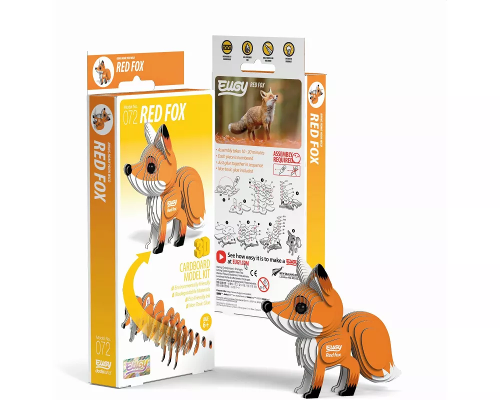 3D Bastelset Fuchs