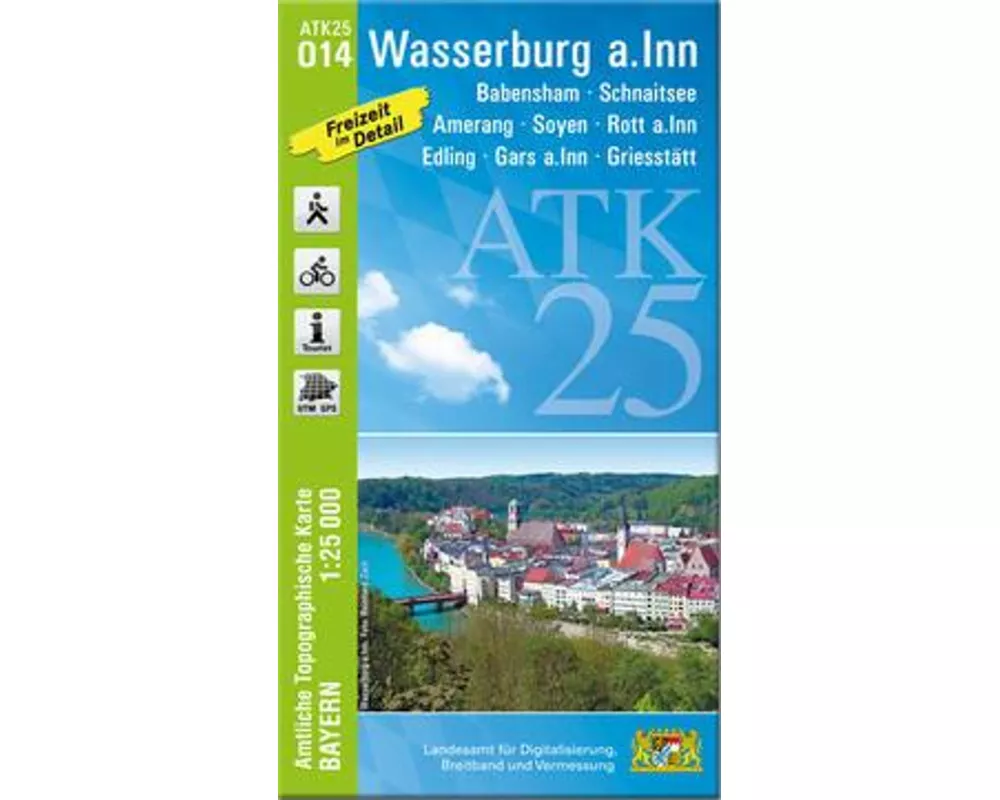 ATK25-O14 Wasserburg a.Inn (Amtliche Topographische Karte 1:25000)