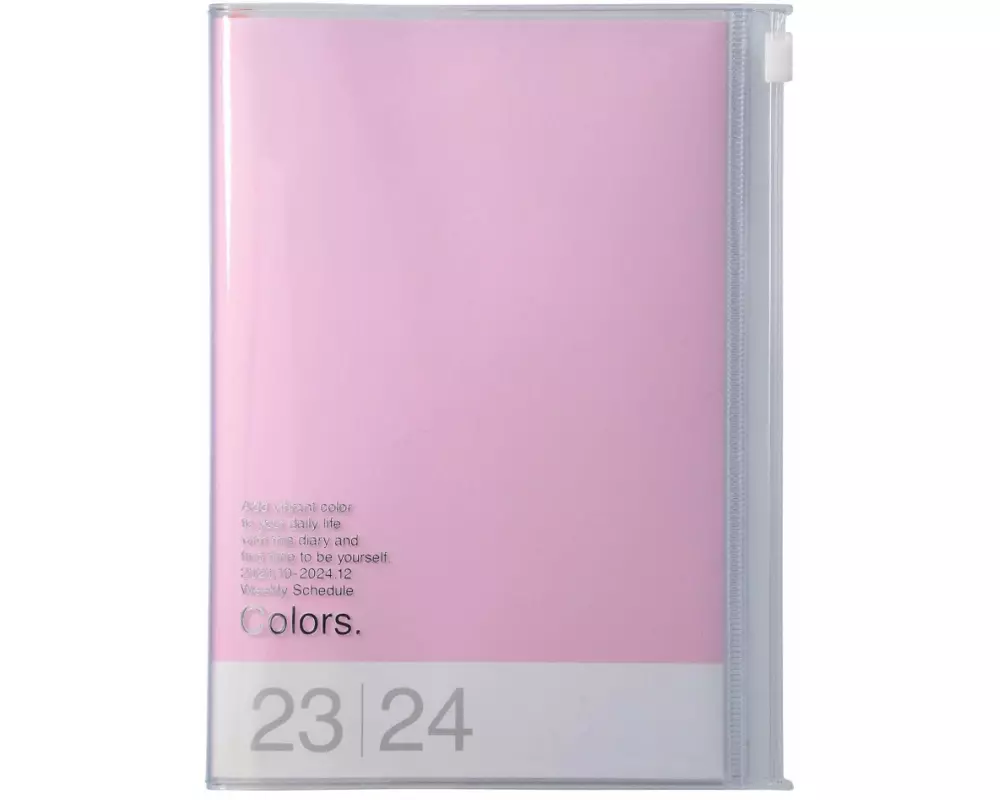 MARK'S 2023/2024 Taschenkalender B6 vertikal, Colors // Pink
