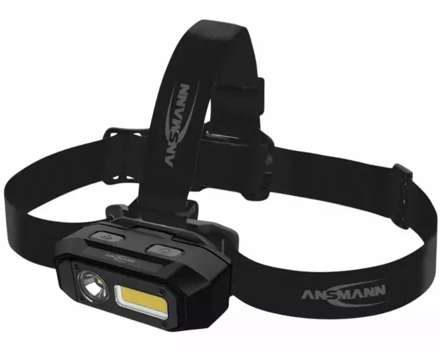 Ansmann Stirnlampe HD800RS Schwarz