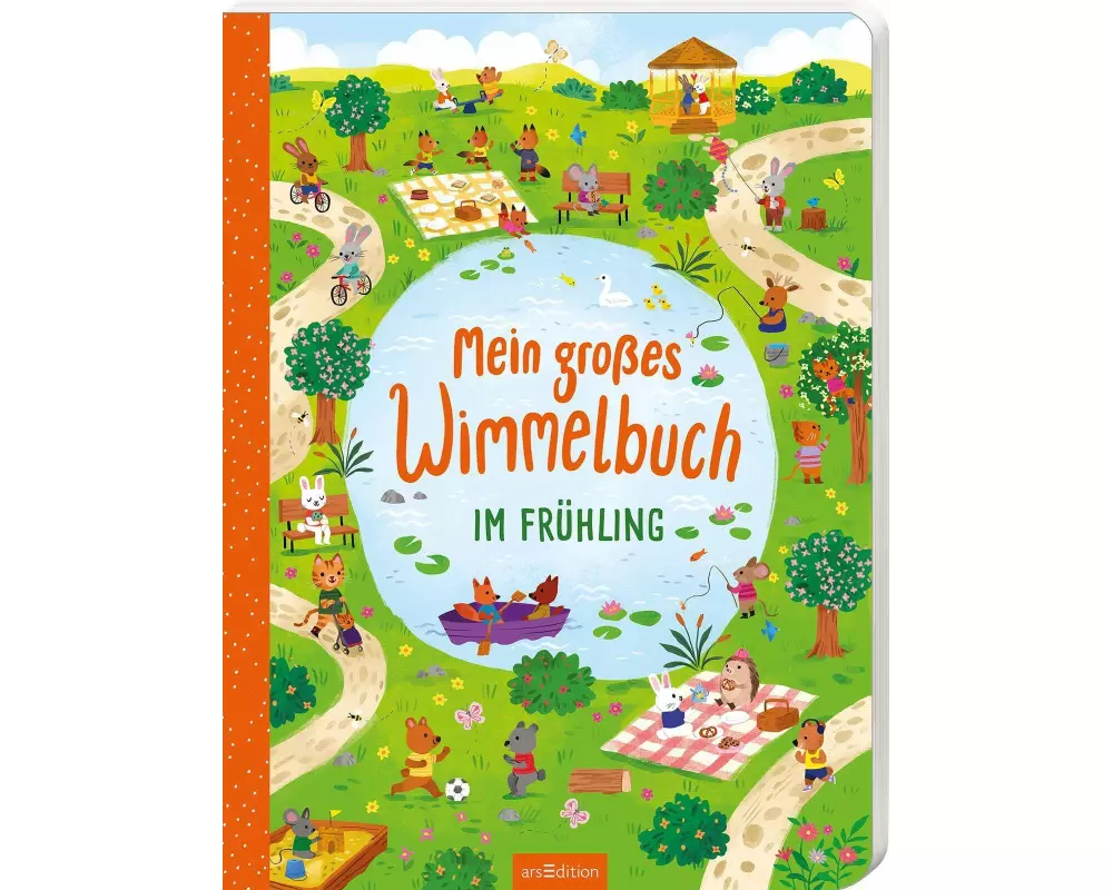 Mein großes Wimmelbuch – Im Frühling