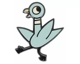 Pigeon's 16th Birthday Enamel Pin