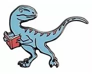 Velocireader Enamel Pin