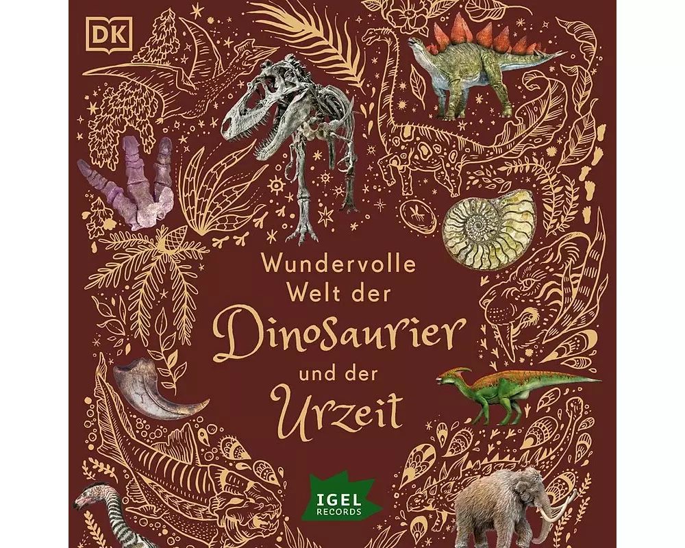 Wundervolle Welt der Dinosaurier und der Urzeit