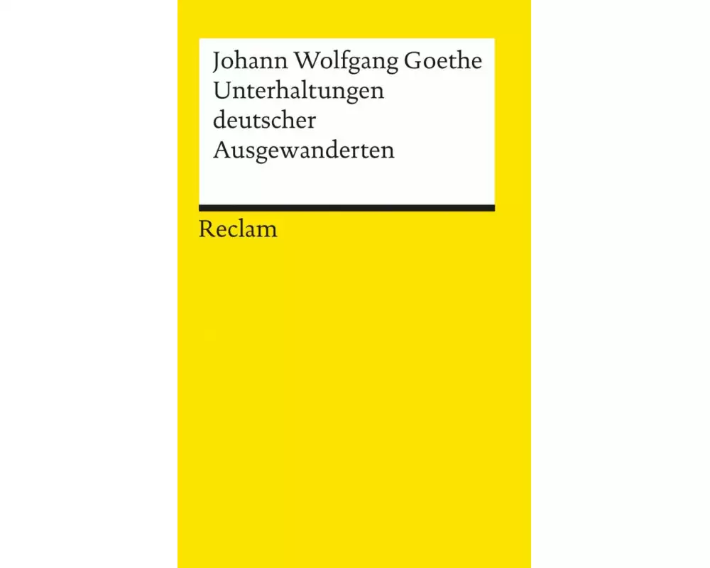 Unterhaltungen deutscher Ausgewanderten