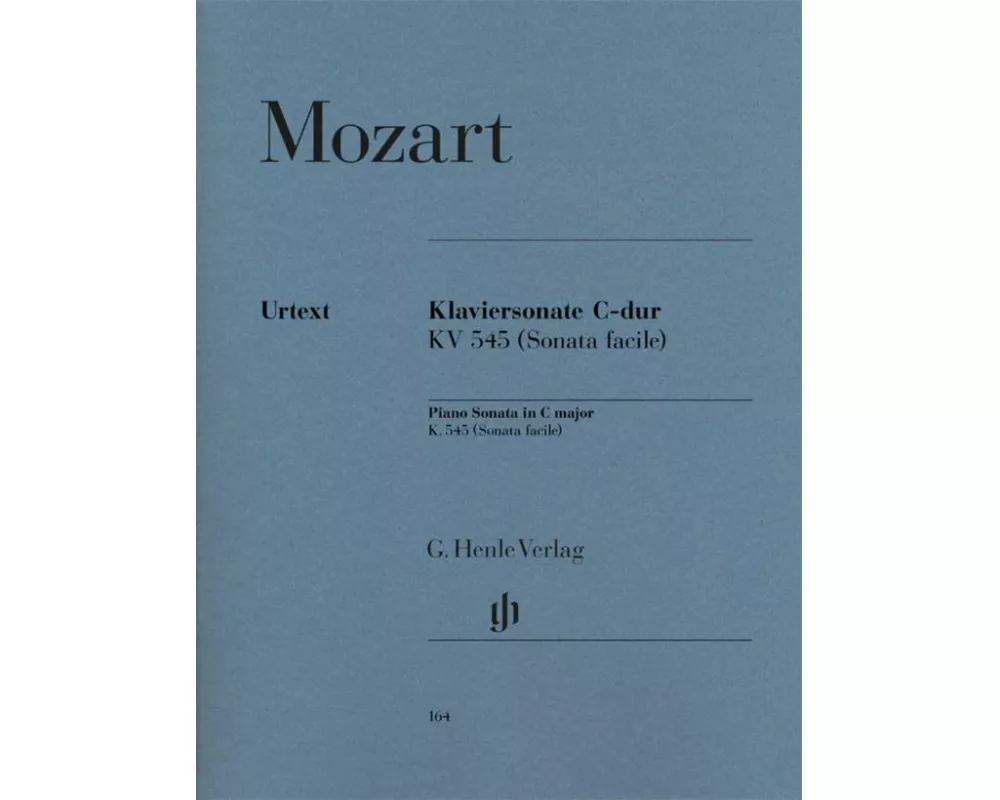 Klaviersonate C-dur KV 545 (Sonata facile)