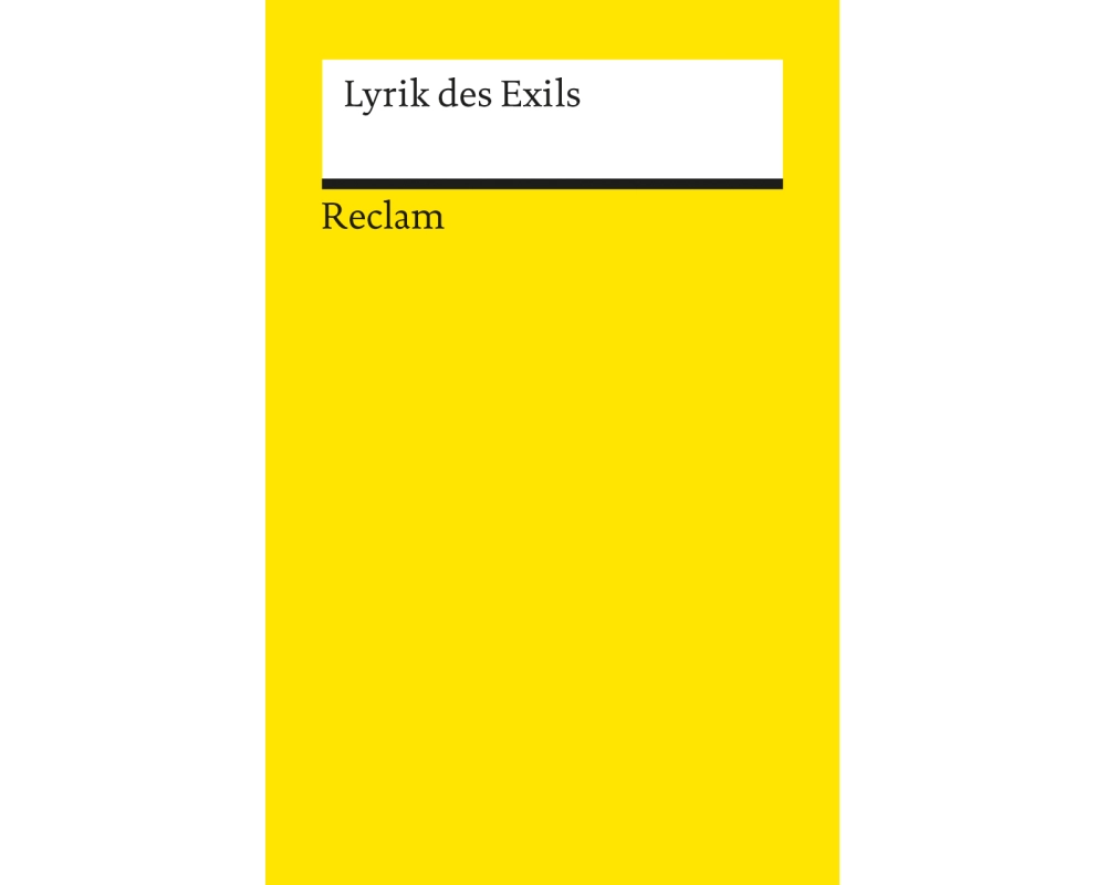 Lyrik des Exils