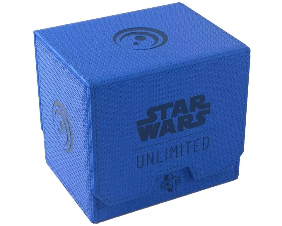 Asmodée Kartenbox Star Wars: Unlimited Deck Pod blau
