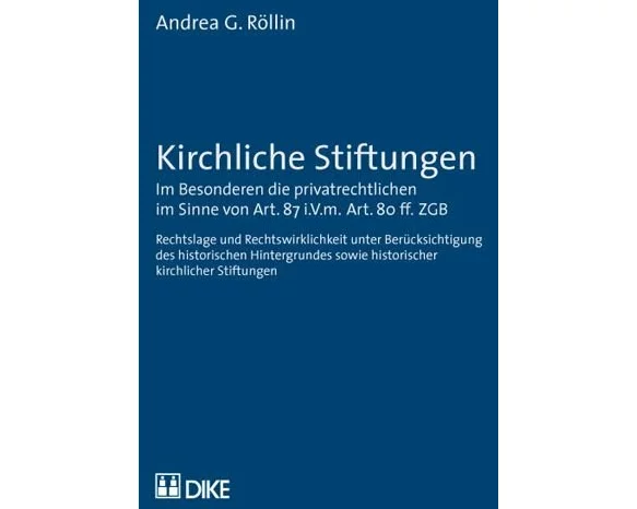 Kirchliche Stiftungen