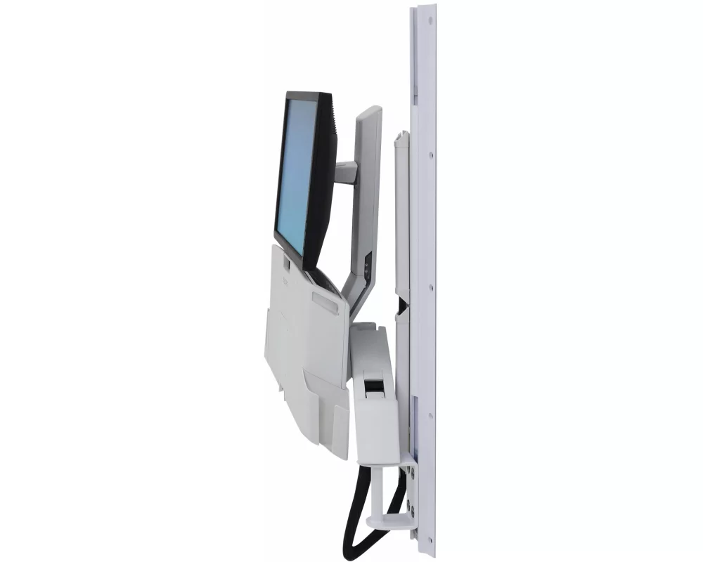 ERGOTRON wall mount, StyleView, Combo, CPU-holder, worksurface, keyboard, adjustable 63,5cm, 24 inch, lift, pan, tilt, rotat