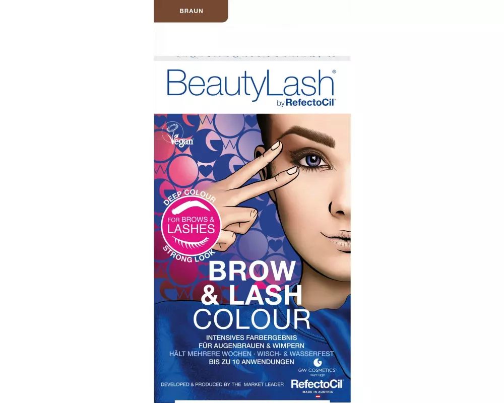 BeautyLash Augenbrauenfarbe Brow and Lash Colour braun