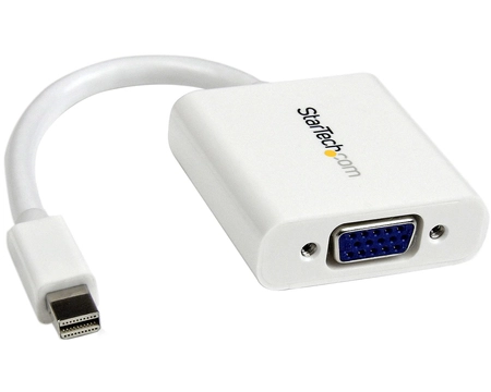 StarTech.com Mini DisplayPort to VGA Adapter, Active Mini DP to VGA Converter, 1080p Video, mDP 1.2 to VGA Monitor/Display Adapter Dongle