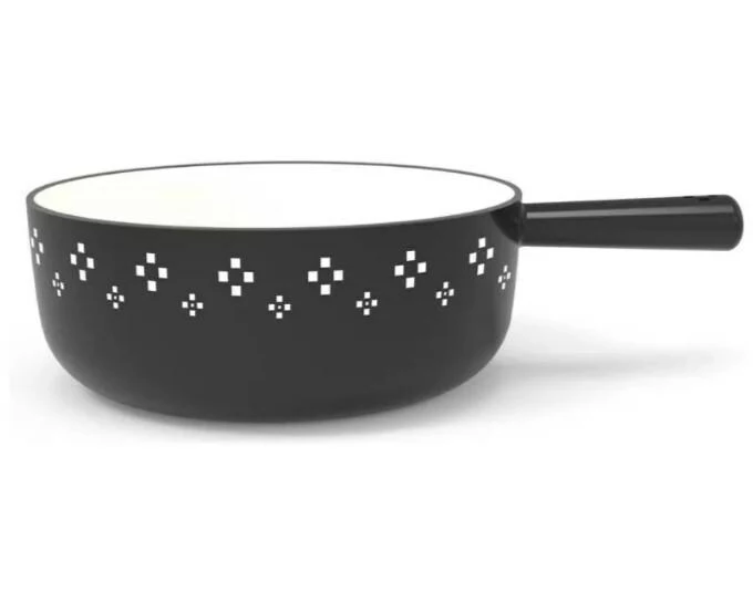 Stöckli Caquelon Classic 22 CH Schwarz/Weiss