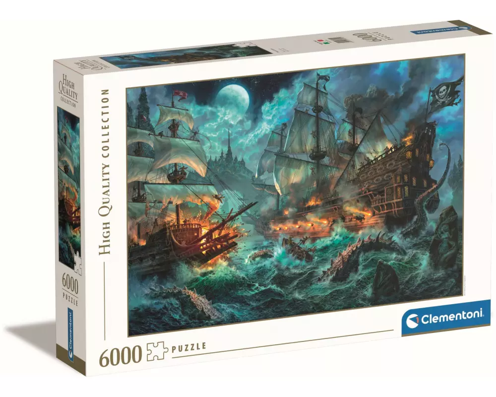 Clementoni Puzzle Pirates Battle