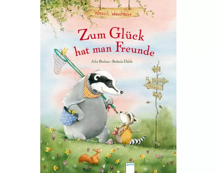 Wassili Waschbär. Zum Glück hat man Freunde