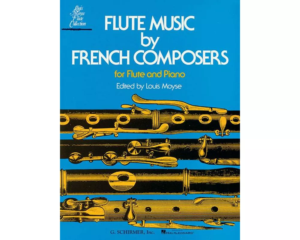 Flute Music by French Composers for Flute and Piano - Flute Sheet Music Collection - Flute Music Book with Music Pieces by Henri Busser, Cecile Chamin