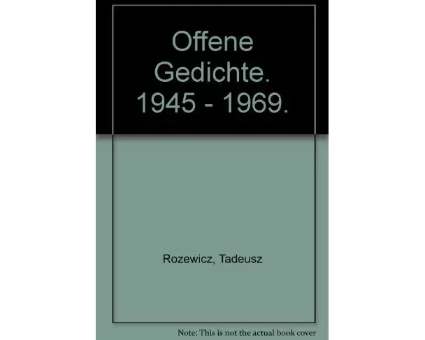 Offene Gedichte