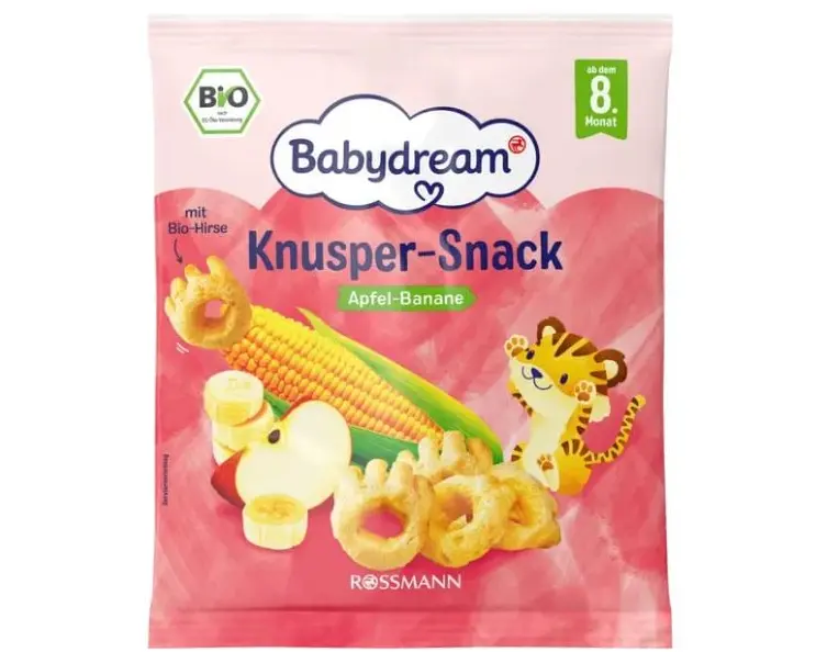 Babydream Bio Knusper-Snack Apfel-Banane 30 g