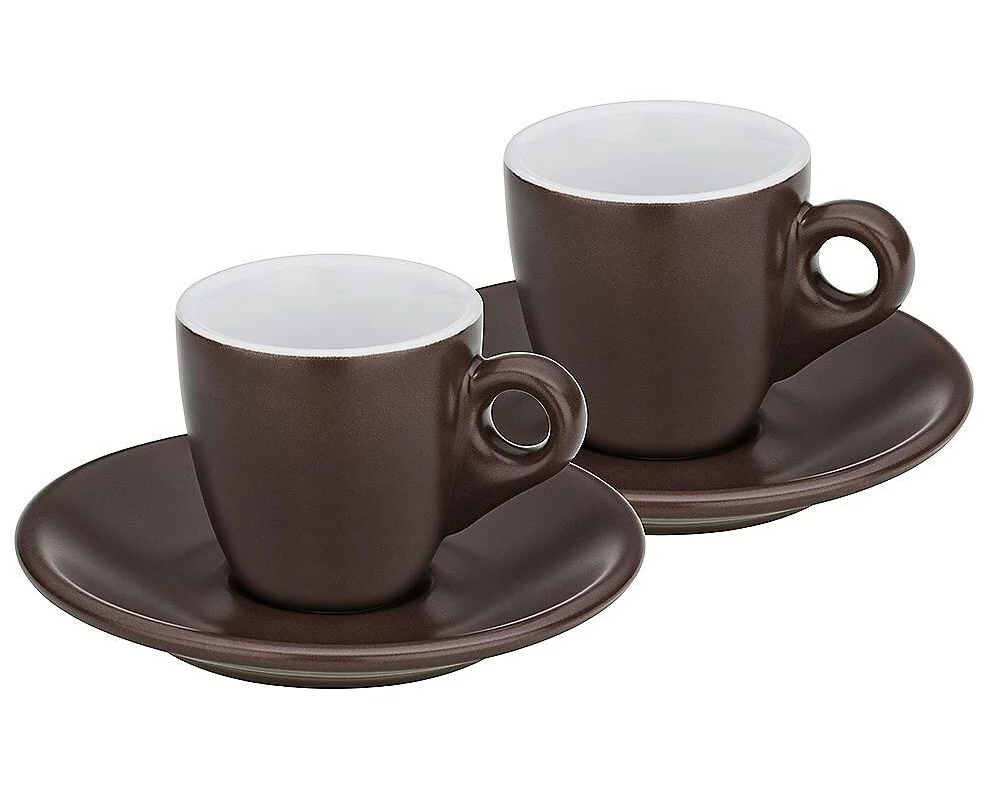 Kela Espressotasse 50 ml, 2 Stück, Braun