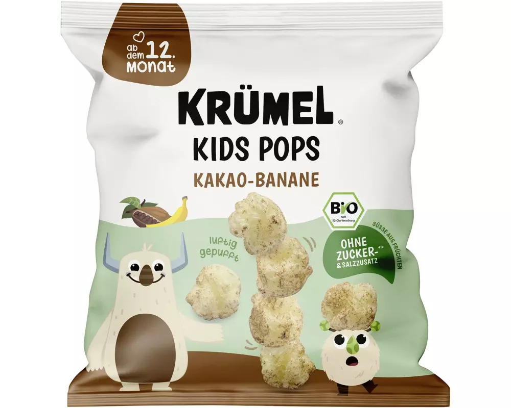 KRÜMEL Kids Pops Kakao-Banane 20 g