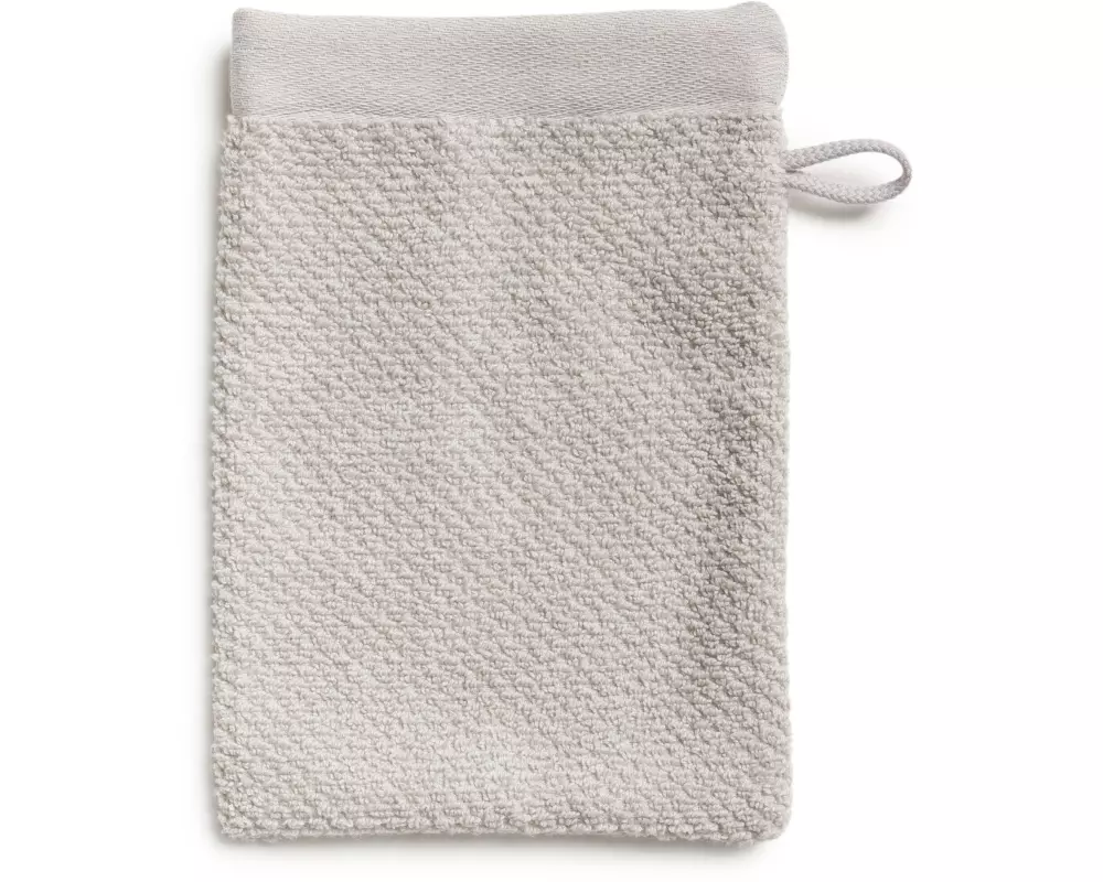 Möve Waschhandschuh Bliss 15 x 20 cm, Silver Grey