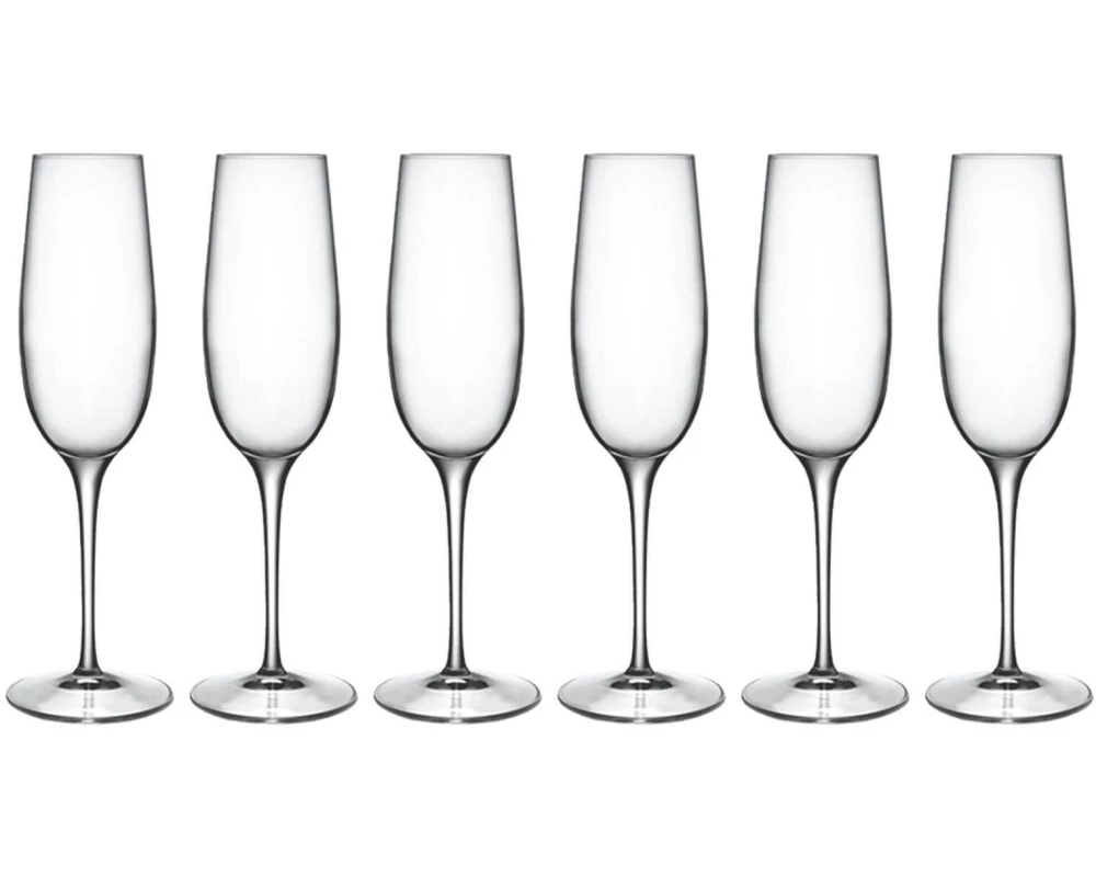 Luigi Bormioli Champagnerglas Palace 23.8 cl, 6 Stück, Transparent