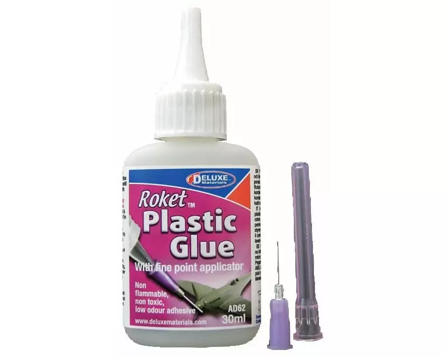 Deluxe Materials Modellbauklebstoff Roket Plastic Glue 30 ml