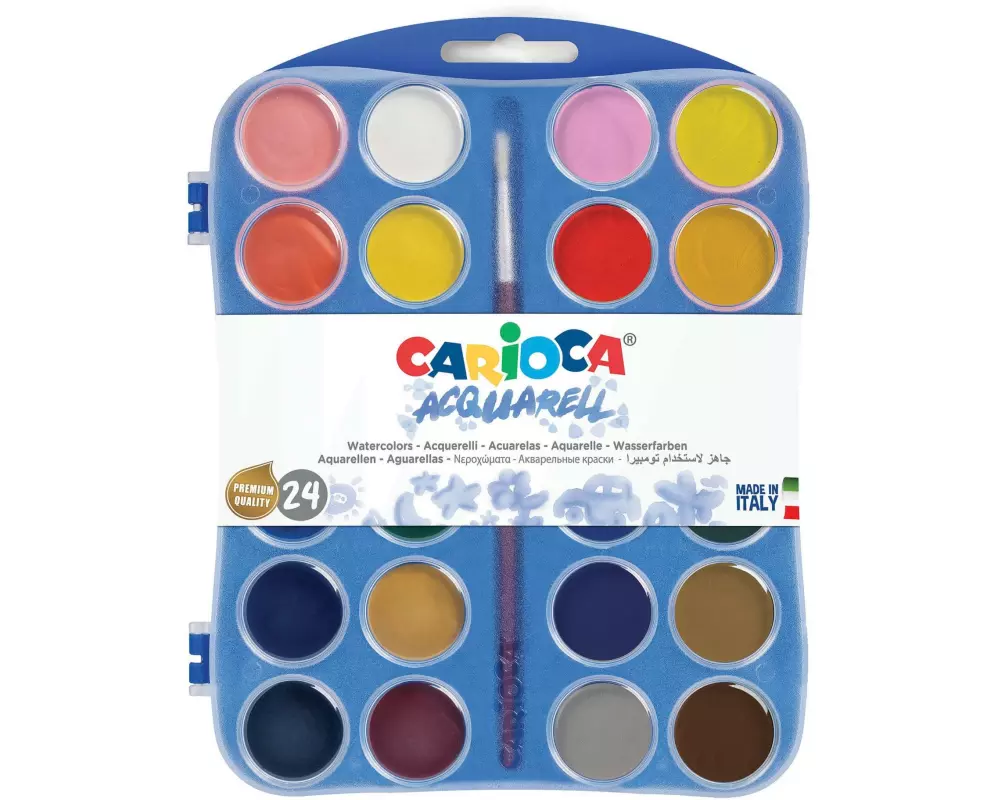 Carioca Wasserfarbe 24 Stück