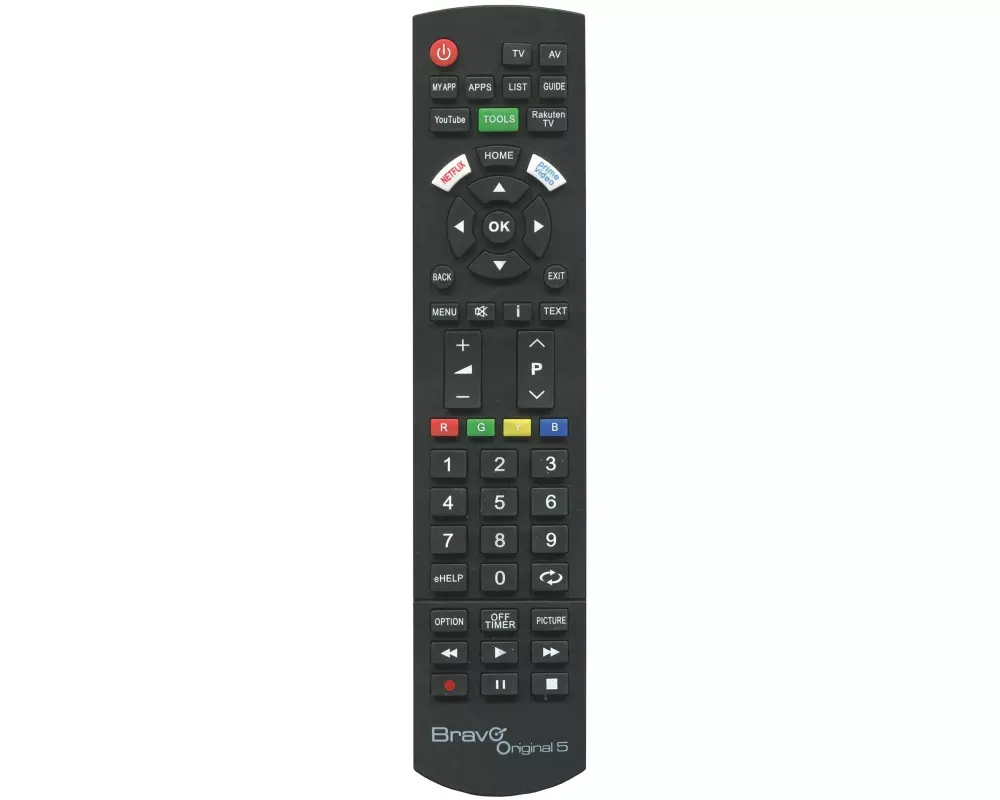 BRAVO Ersatz-Fernbedienung Bravo ORIGINAL 5 Panasonic